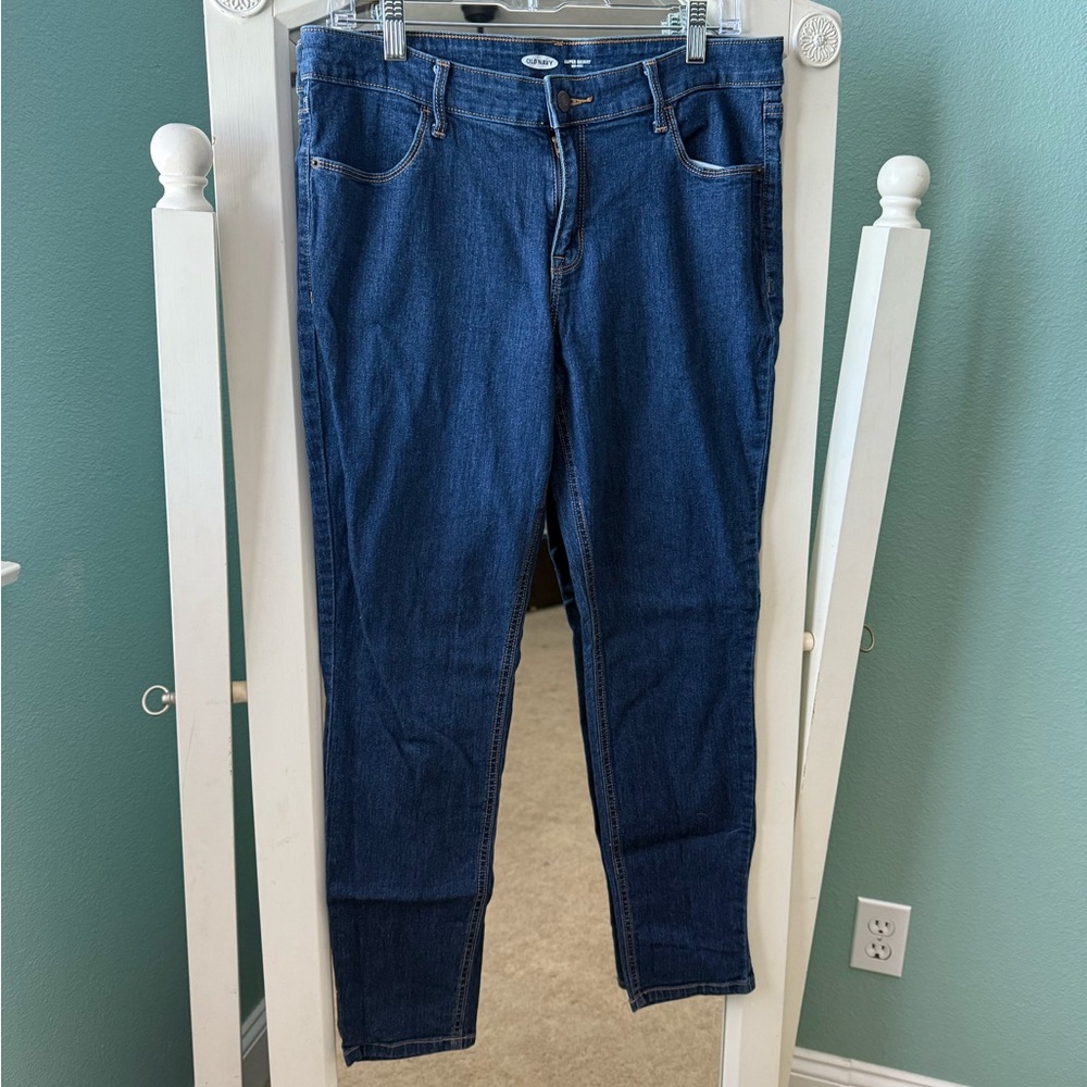 Old Navy Dark Blue Skinny Jeans